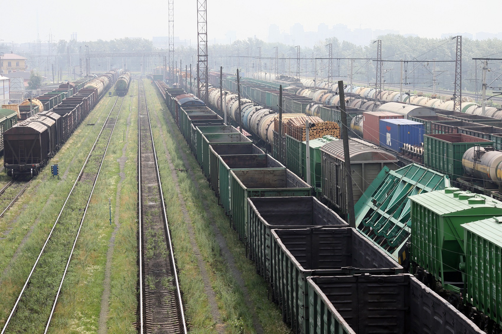 Работа станции Екатеринбург-Сортировочный