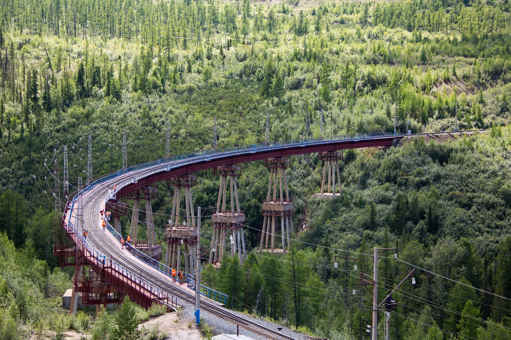 Пресс-тур для освещения работ по реконструкции БАМа